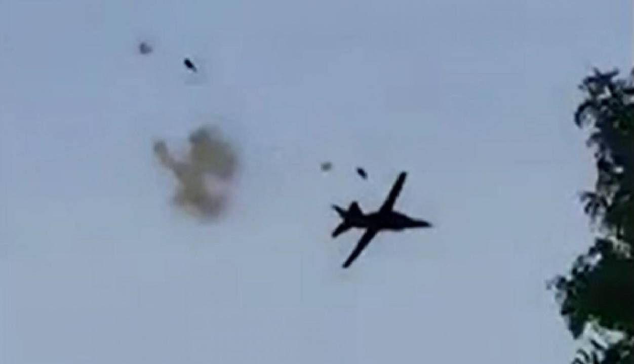 سقوط هواپیمای نظامی ارتش آمریکا در میشیگان