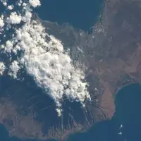 عکس آتش‌سوزی سهمگین هاوایی از منظر «ایستگاه فضایی بین‌المللی»