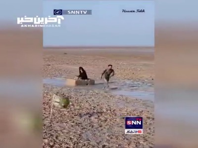 تصاویری زیبا از حمل مادر توسط یک زائر به سمت کربلا