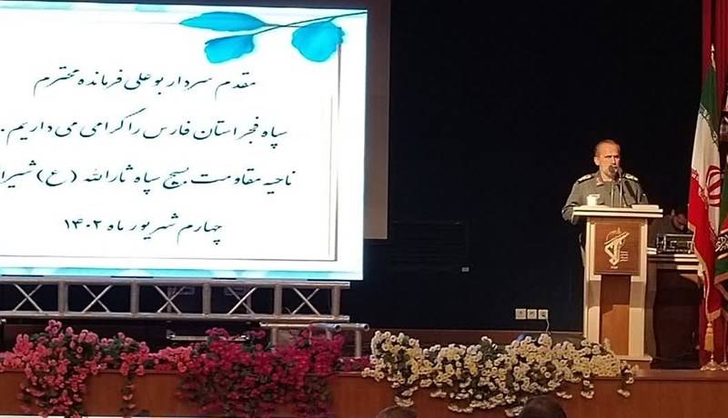 فرمانده سپاه ثارالله شیراز معرفی شد