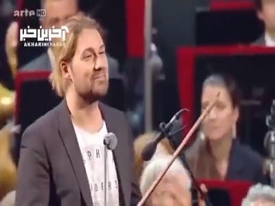 ویولن نوازی حرفه ای و زیبا از دیوید گرت