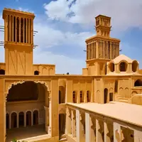 ویدئو/ بادگیر زیبای خانه آقازاده در ابرکوه یزد