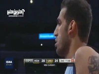 وقتی حامد حدادی در NBA می‌درخشید