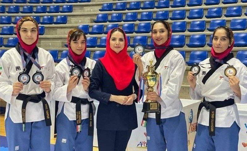 دختران پومسه کشورمان نایب قهرمان آسیا شدند