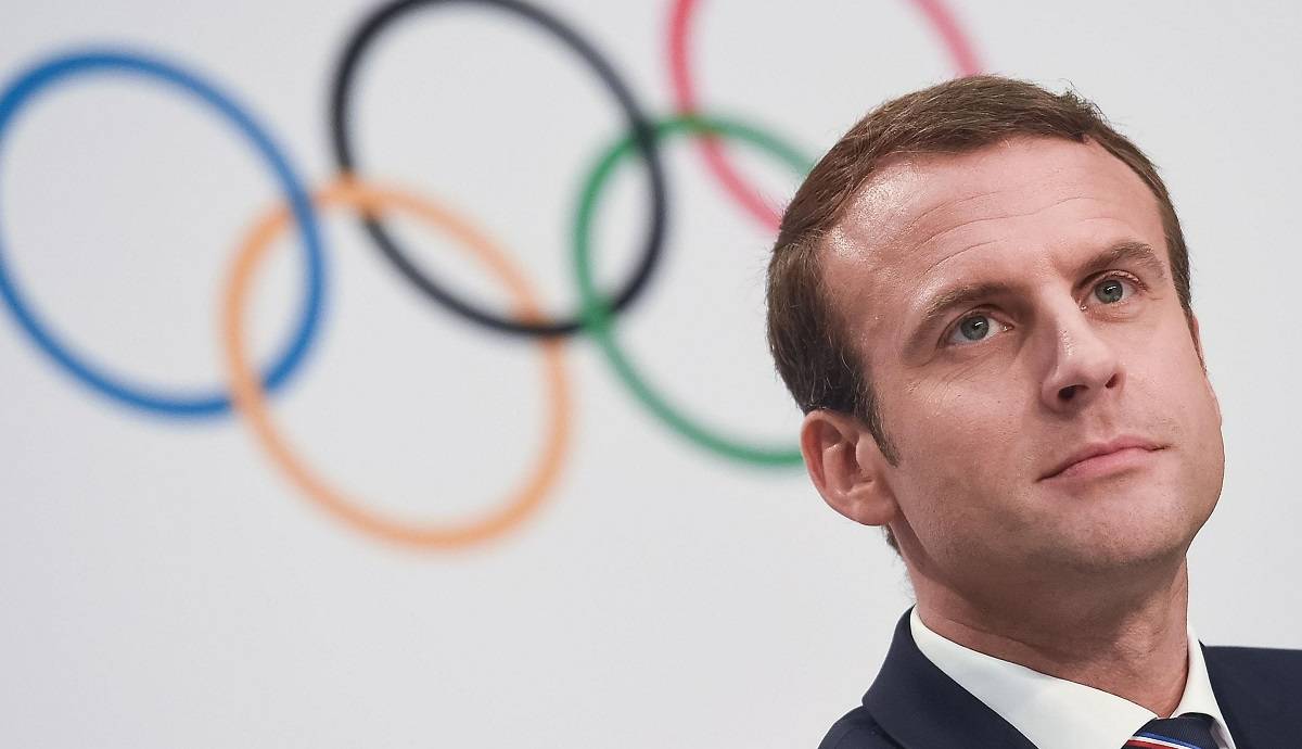 مکرون: پرچم روسیه جایی در المپیک پاریس ندارد