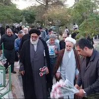 مزار شهدای ۱۷ شهریور در بهشت زهرا(س) تهران گلباران شد