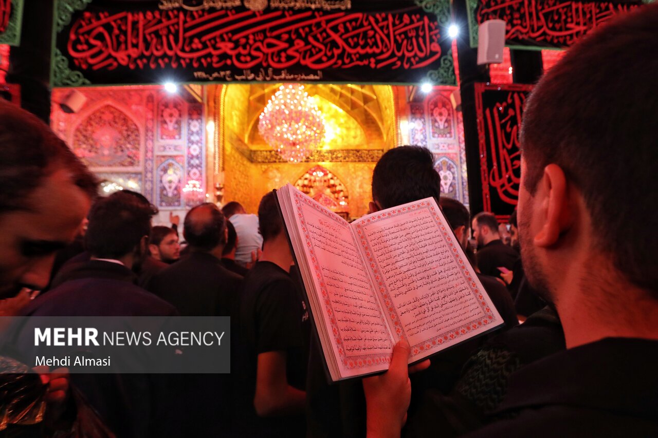 حال‌وهوای شب جمعه حرم امام حسین(ع)