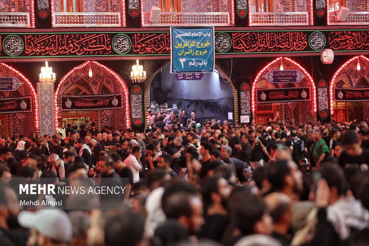 حال‌وهوای شب جمعه حرم امام حسین(ع)
