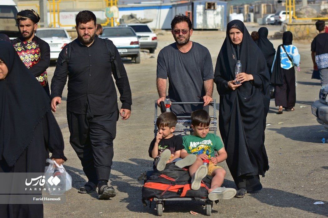 بازگشت زائران کربلا