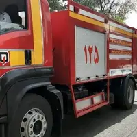 آتش‌سوزی کارخانه قیر کرمانشاه مهار شد