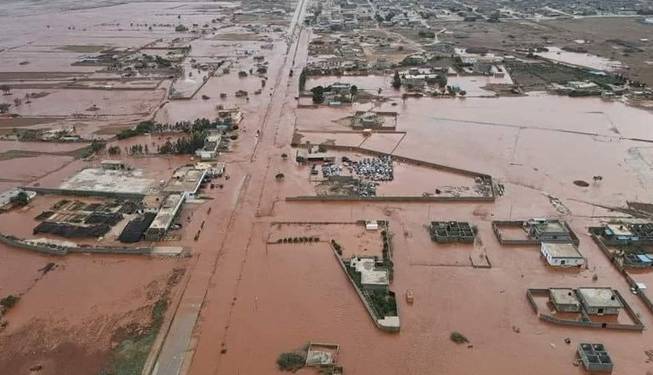 افزایش کشته‌های زلزله مغرب و سیل و طوفان لیبی