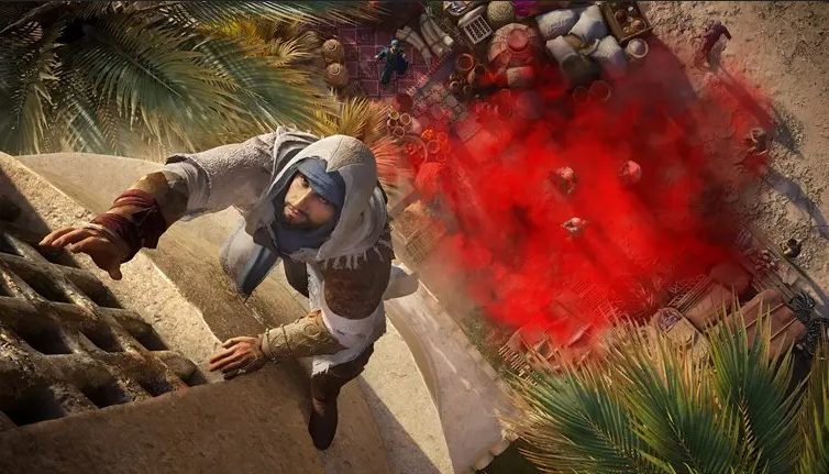 ویدیو گیم پلی Assassin’s Creed Mirage با تمرکز روی پارکور