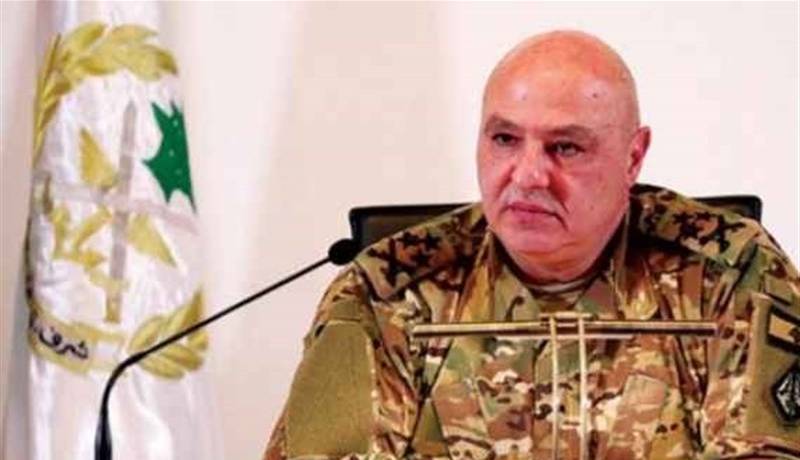 موضع غافلگیرکننده فرمانده ارتش لبنان درباره پرونده ریاست‌جمهوری