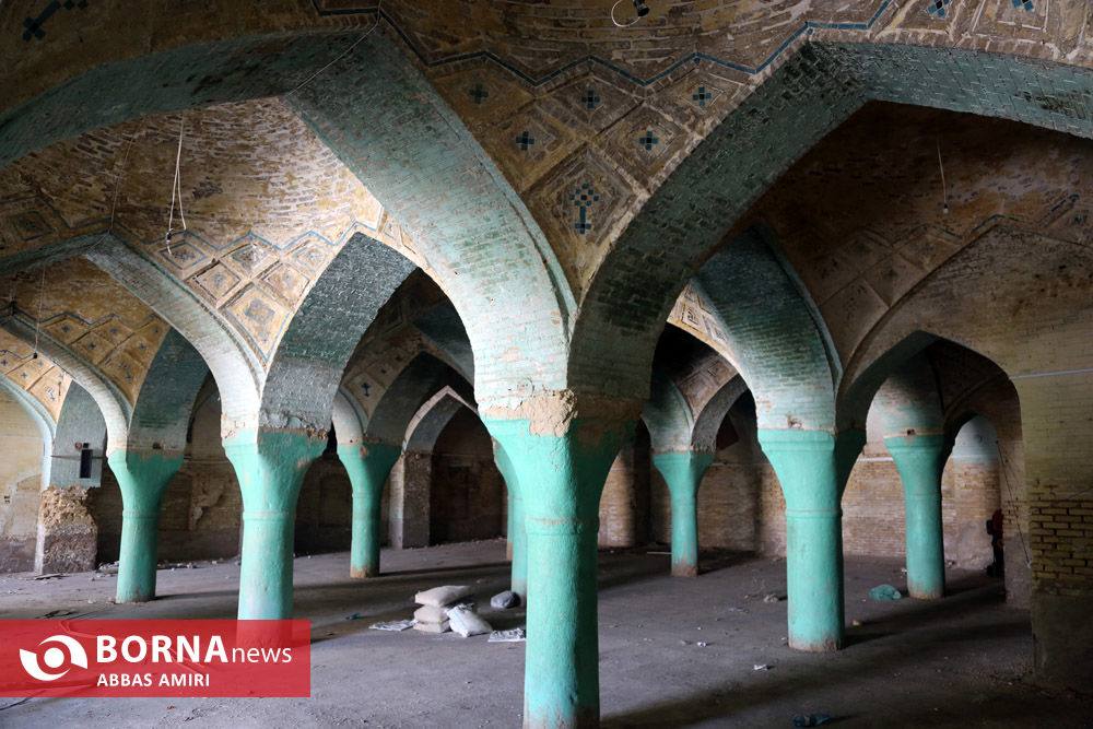 وضعیت مسجد حاج میرزا کریم صراف شیراز