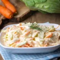 طرز تهیه سالاد کلم سفید و هویج رستورانی