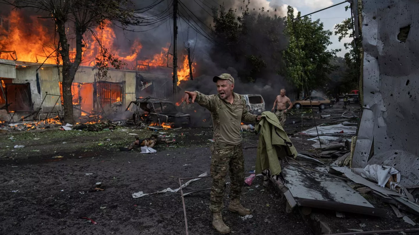 فاجعه ای که موشک اوکراینی در این کشور رقم زد