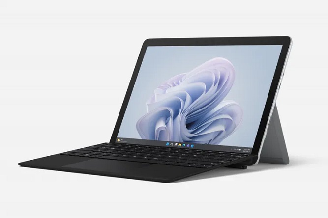لپ‌تاپ-تبلت Surface Go 4 مایکروسافت با پردازنده چهار هسته‌ای معرفی شد