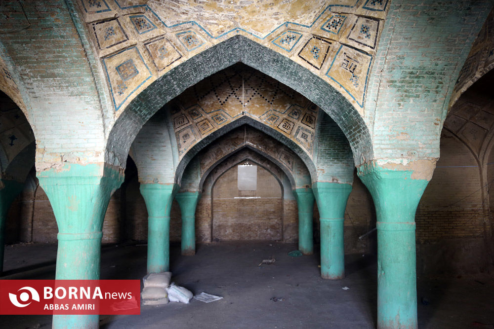 وضعیت مسجد حاج میرزا کریم صراف شیراز