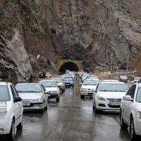 ترافیک محور کندوان عادی و روان است