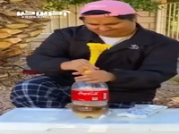 اگر داخل نوشابه پودر قرص نعنایی بریزید، چه اتفاقی می افتد؟