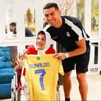 توضیح باشگاه پرسپولیس درباره پیراهن اهدایی رونالدو به «فاطمه حمامی»