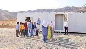 آغاز سال تحصیلی در خراسان جنوبی بدون کلاس کانکسی