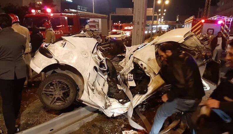 تصادف مرگبار پژو ۲۰۶ با دو کشته
