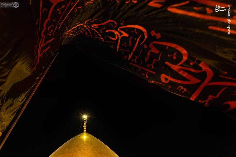 نصب پرچم سیاه در حرم سامرا