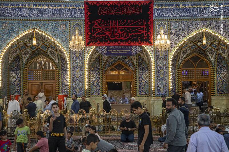 سیاهپوشی حرم حضرت اباالفضل العباس(ع)