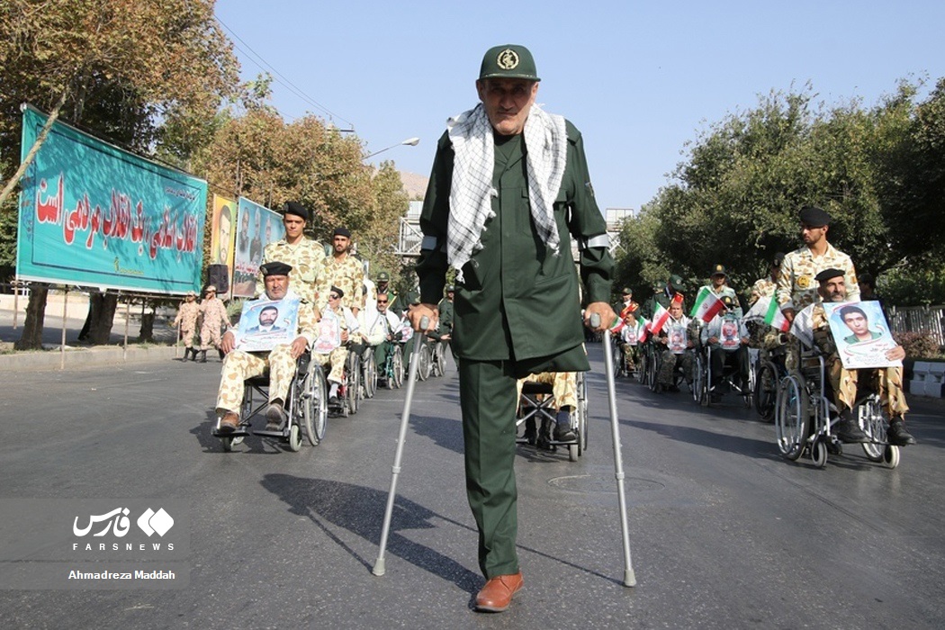 تصویری متفاوت از رژه ۳۱ شهریور نیروهای مسلح در «شیراز»