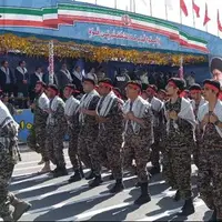 برگزاری رژه اقتدار نیروهای مسلح در یزد