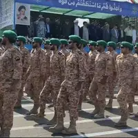 مراسم رژه نیروهای مسلح استان بوشهر برگزار شد