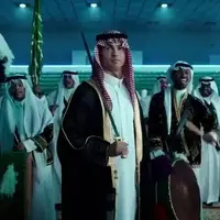 ستاره های النصر در کلیپ جشن روز عربستان؛ رونالدو دشداشه پوشید!