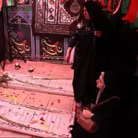 عکس/ مراسم اربعین شهدای حادثه تروریستی حرم شاهچراغ