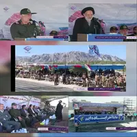 برگزاری رژه نیرو‌های مسلح در خراسان جنوبی