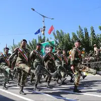 رژه اقتدار نیروهای مسلح در بجنورد برگزار شد