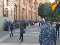 وضعیت امنیتی در ایروان و اطراف ساختمان ریاست جمهوری ارمنستان