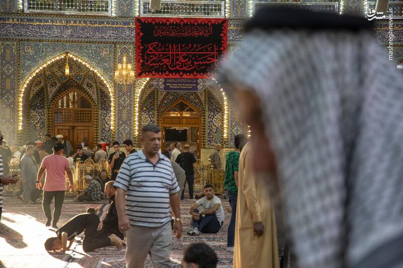 سیاهپوشی حرم حضرت اباالفضل العباس(ع)