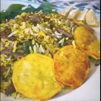 روش تهیه شوید پلو با گردن