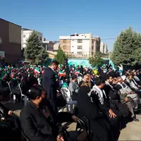 نواخته شدن زنگ «مهر، ایثار و مقاومت» در 2 هزار مدرسه قزوین