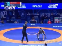 ایمان محمدی از رسیدن به مرحله یک چهارم نهایی بازماند 