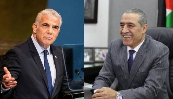 دیدار رئیس اپوزیسون رژیم اسرائیل با نامزد اصلی جانشینی محمود عباس