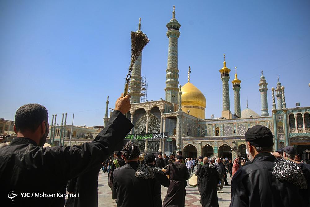 عکس/ عزاداری سالروز شهادت امام حسن عسکری (ع) در قم