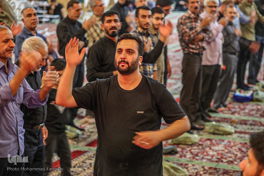 مراسم سوگواری شب شهادت امام حسن عسکری(ع) در شاهچراغ