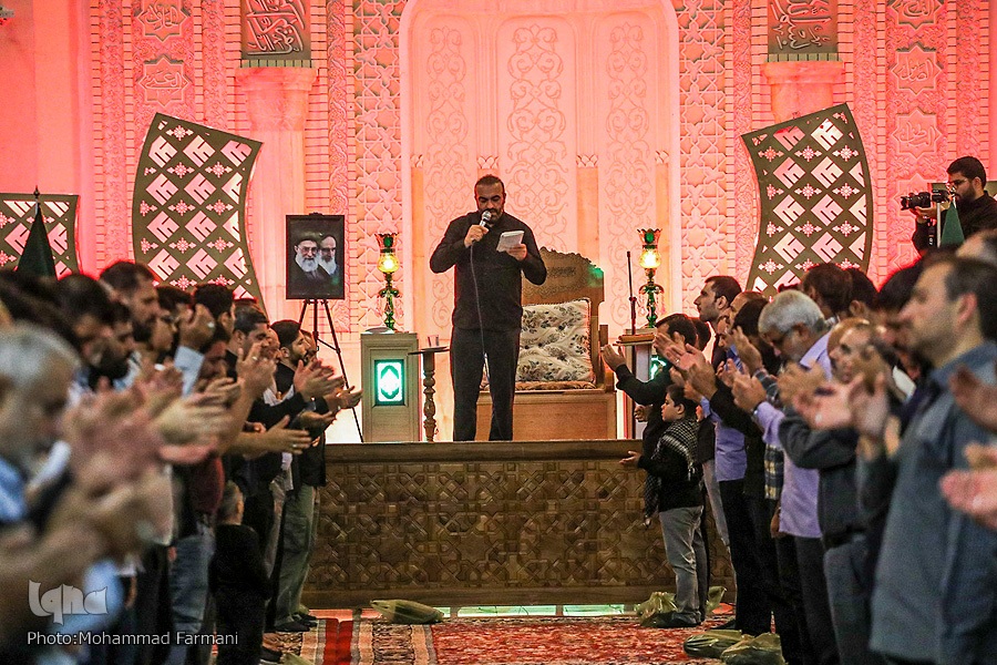 مراسم سوگواری شب شهادت امام حسن عسکری(ع) در شاهچراغ