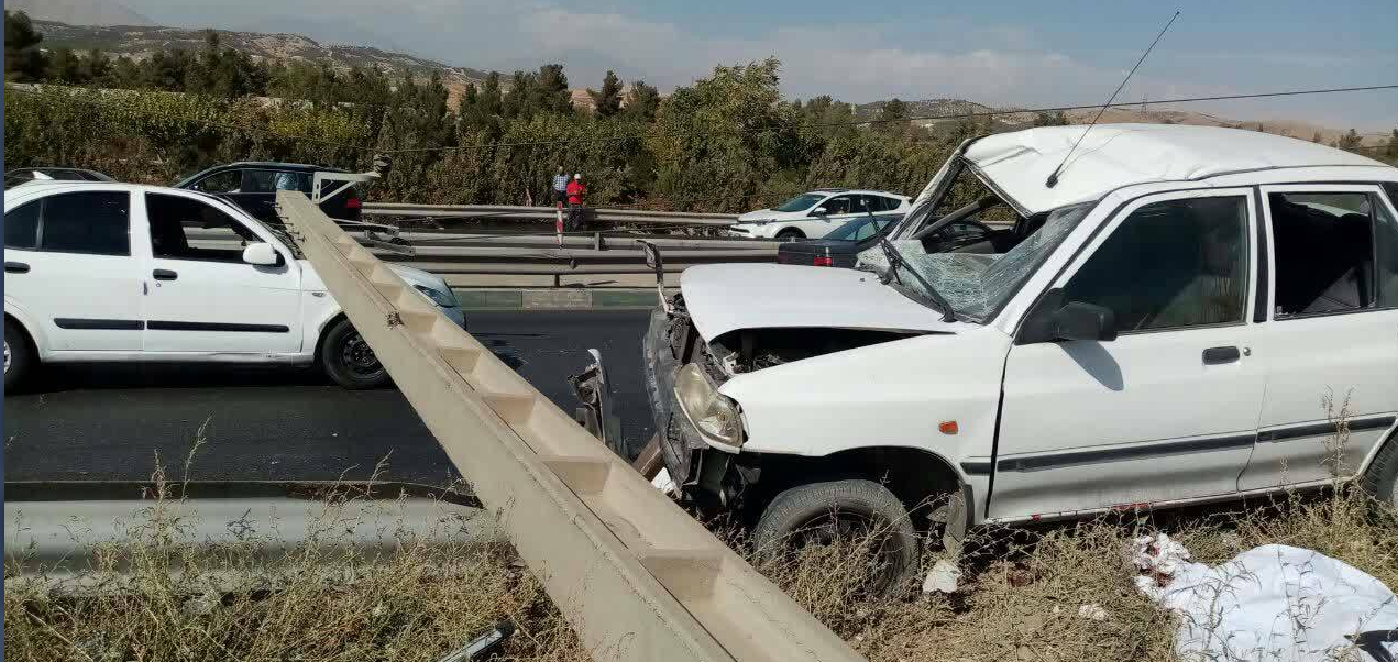 تصادفی مرگبار در بزرگراه شهید بابایی تهران