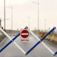 ممنوعیت تردد از آزادراه تهران - شمال به سمت چالوس