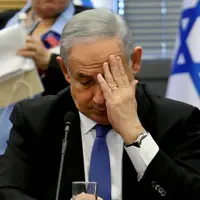 واکنش جنجال‌برانگیز نتانیاهو در برابر یک معترض 