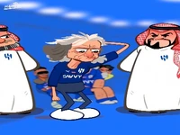 اخراجِ سرمربی الهلال به روایت کارتون