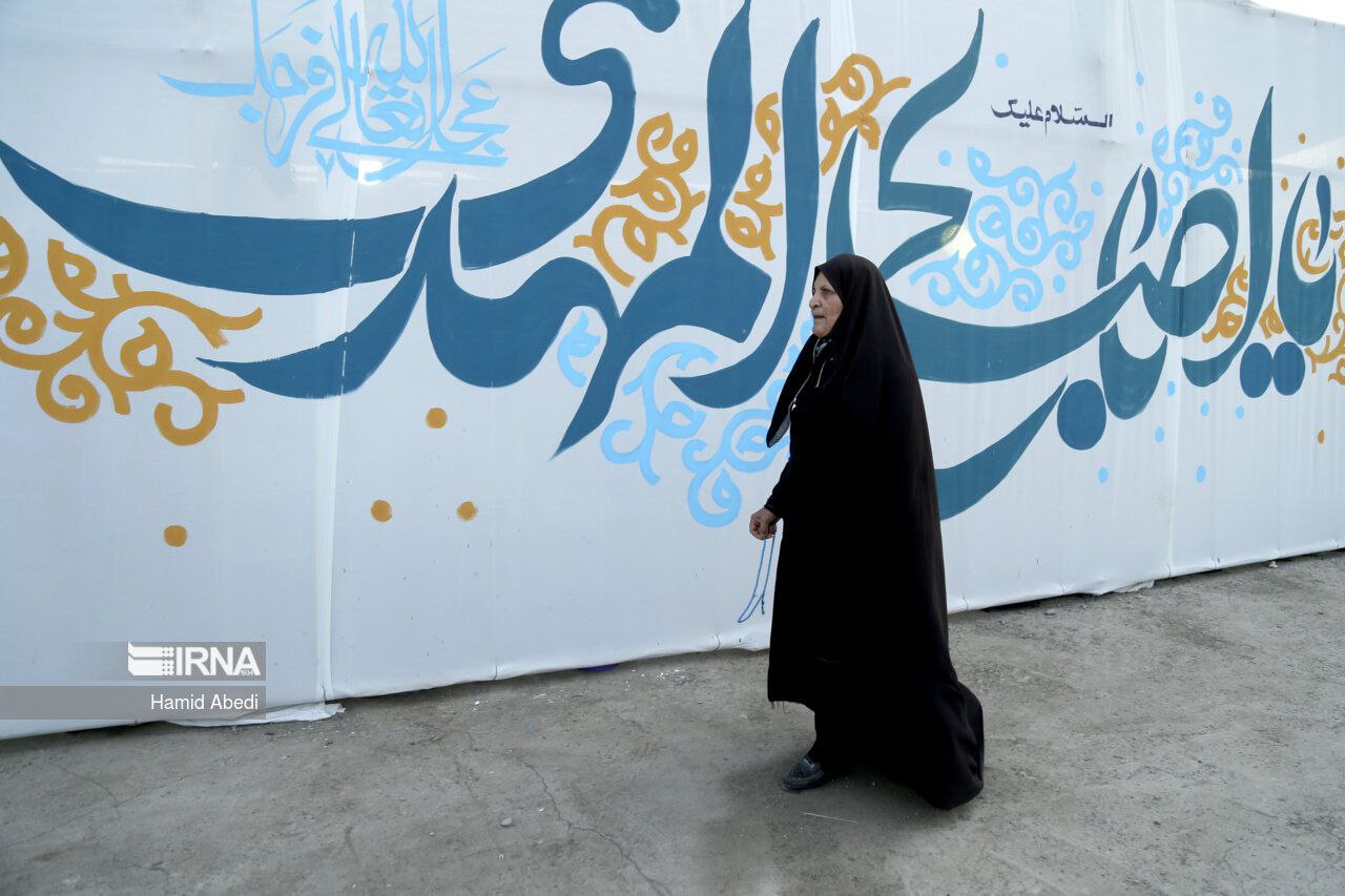 عکس/ مسجد مقدس جمکران در شب آغاز امامت حضرت بقیه‌الله (عج)